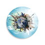 Wallity UV-1149 Pintura Decorativa de Vidrio Templado Multicolor